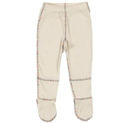 100% Organic Cotton Footed Pants for Kids