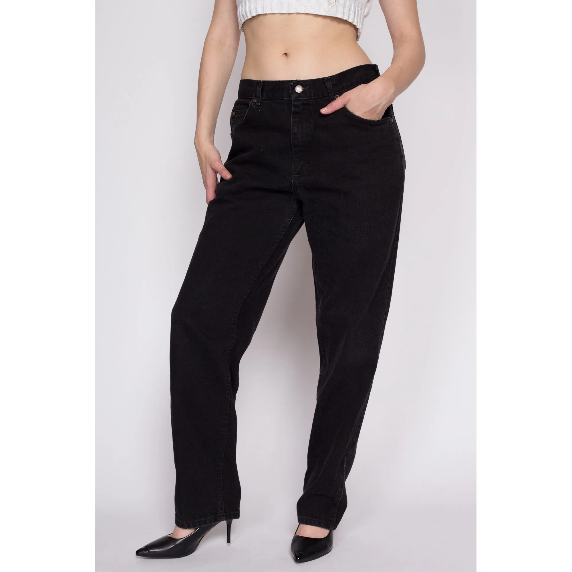 34x32 90s Lee Black Jeans Unisex