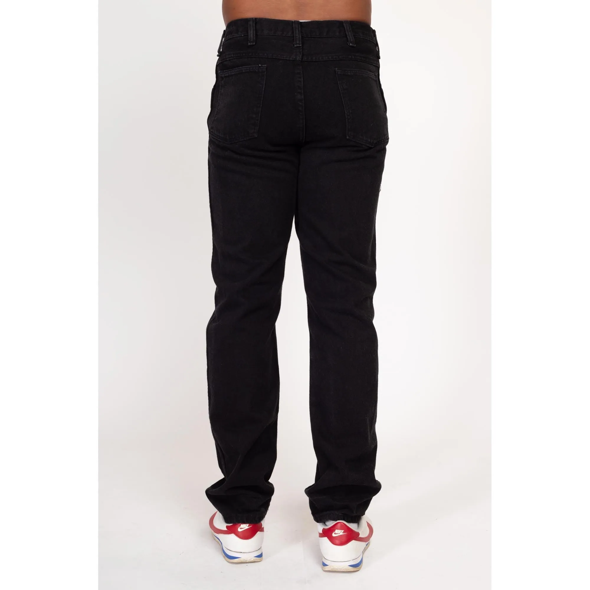 34x34 90s Black Straight Leg Jeans