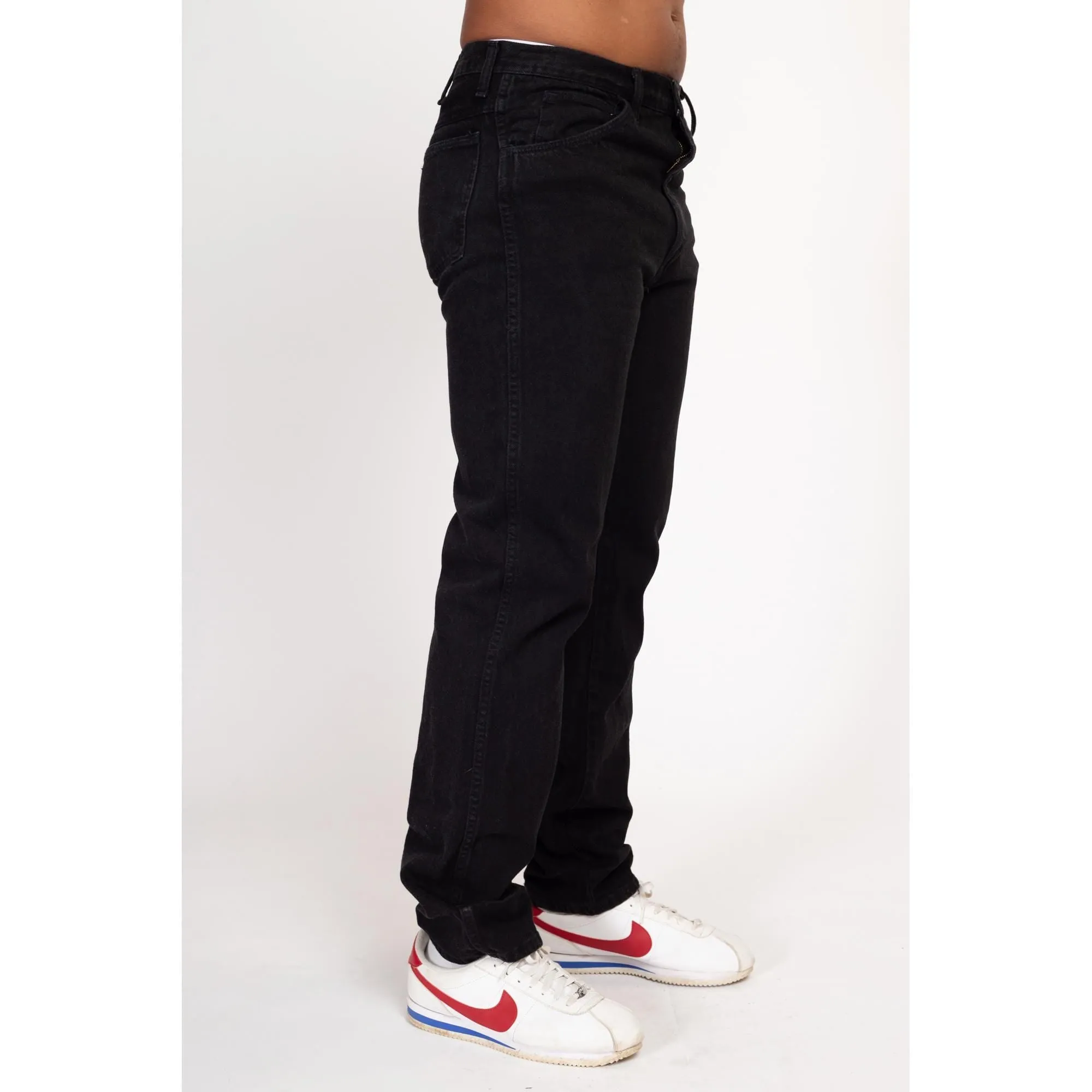 34x34 90s Black Straight Leg Jeans