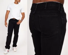 34x34 90s Black Straight Leg Jeans