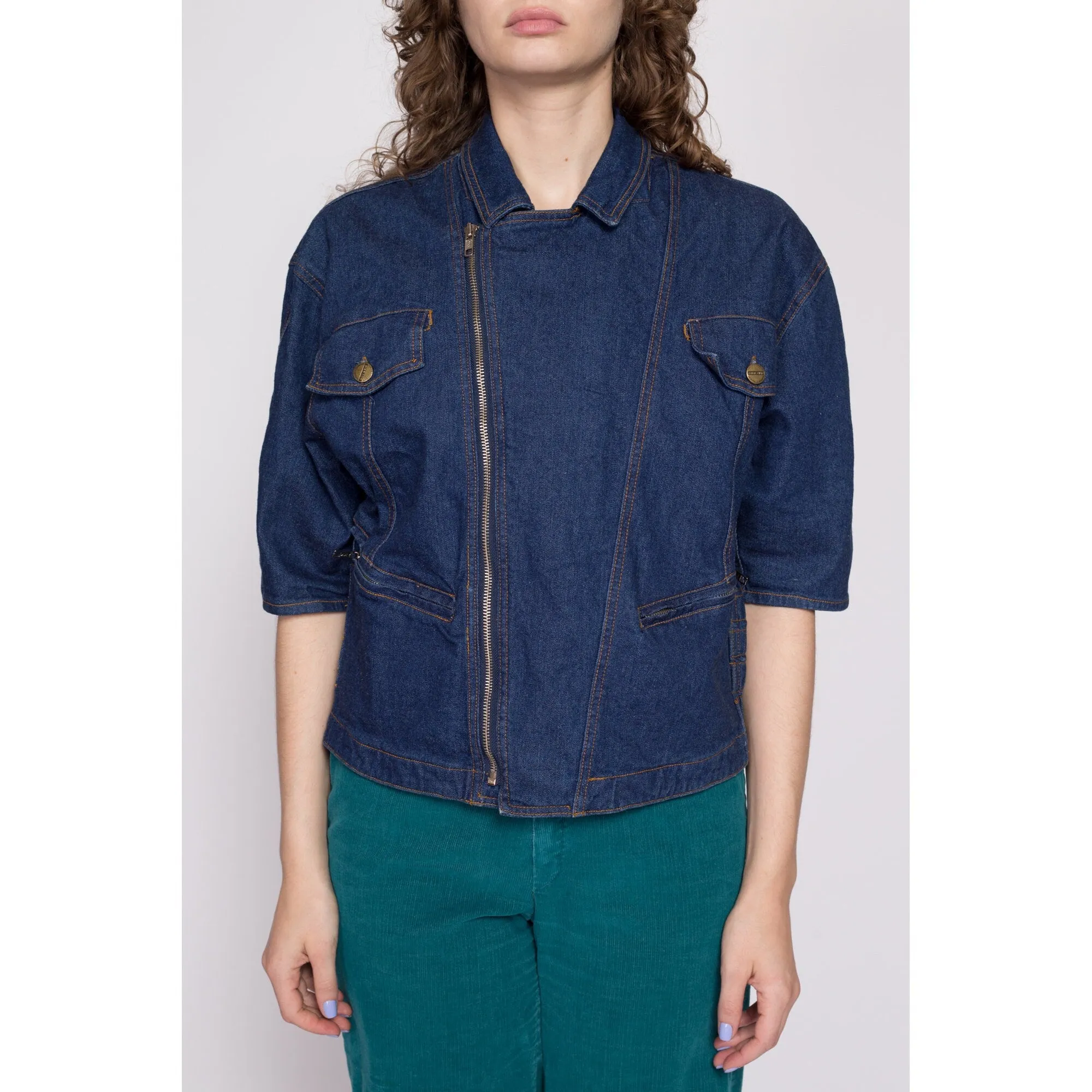 80s Marithe Francois Girbaud Denim Jacket - Small