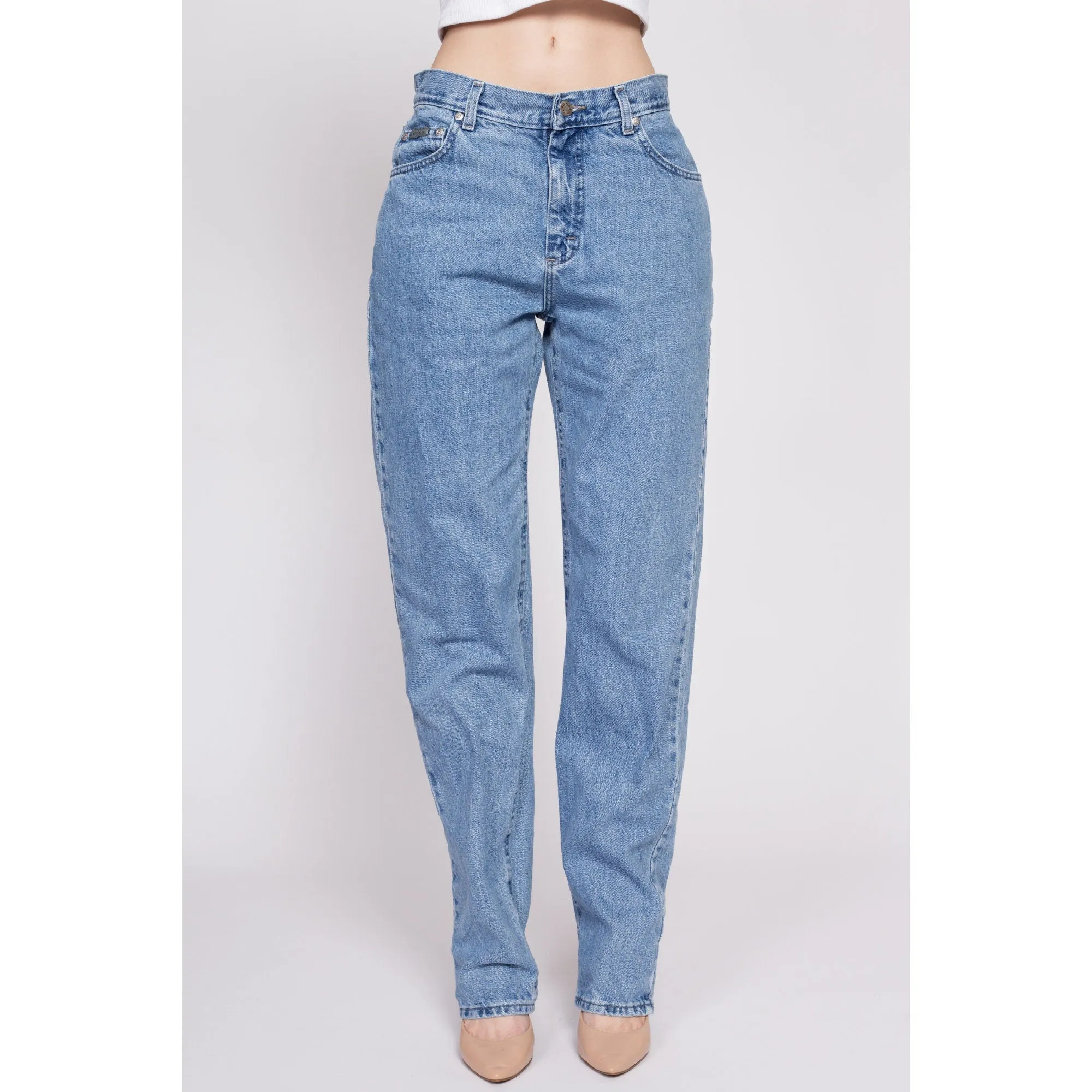 90s High Waisted Lee Jeans - Medium Long, 30"