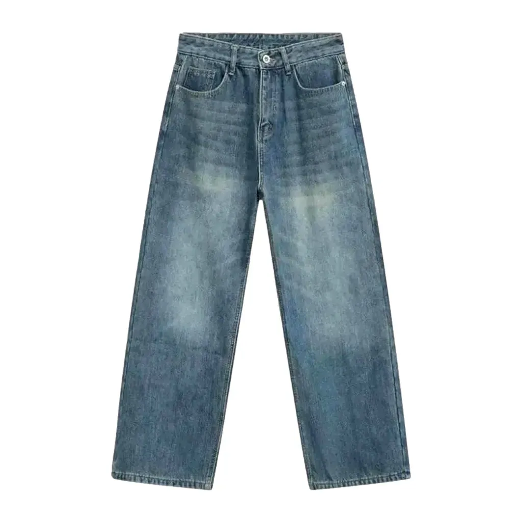 90s vintage style baggy jeans for men