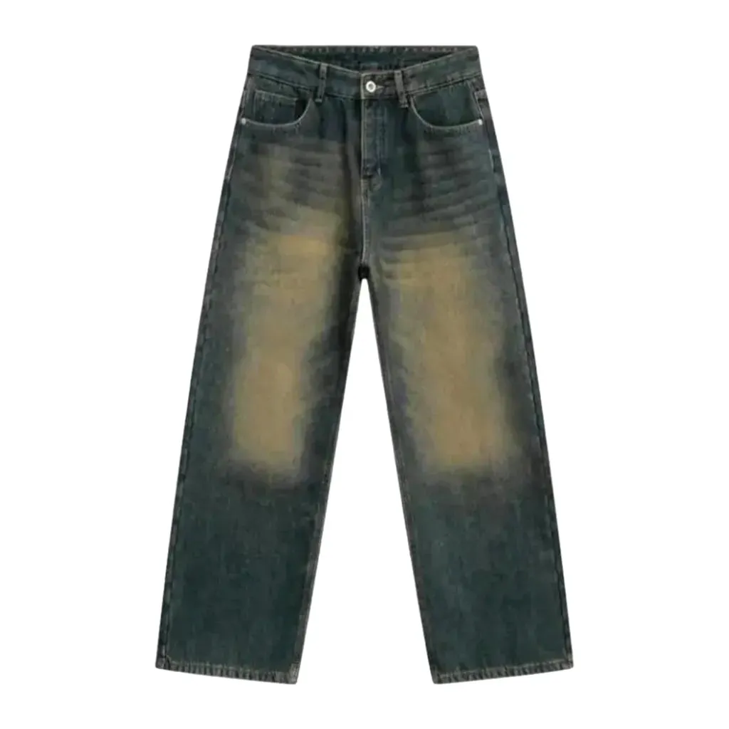 90s vintage style baggy jeans for men