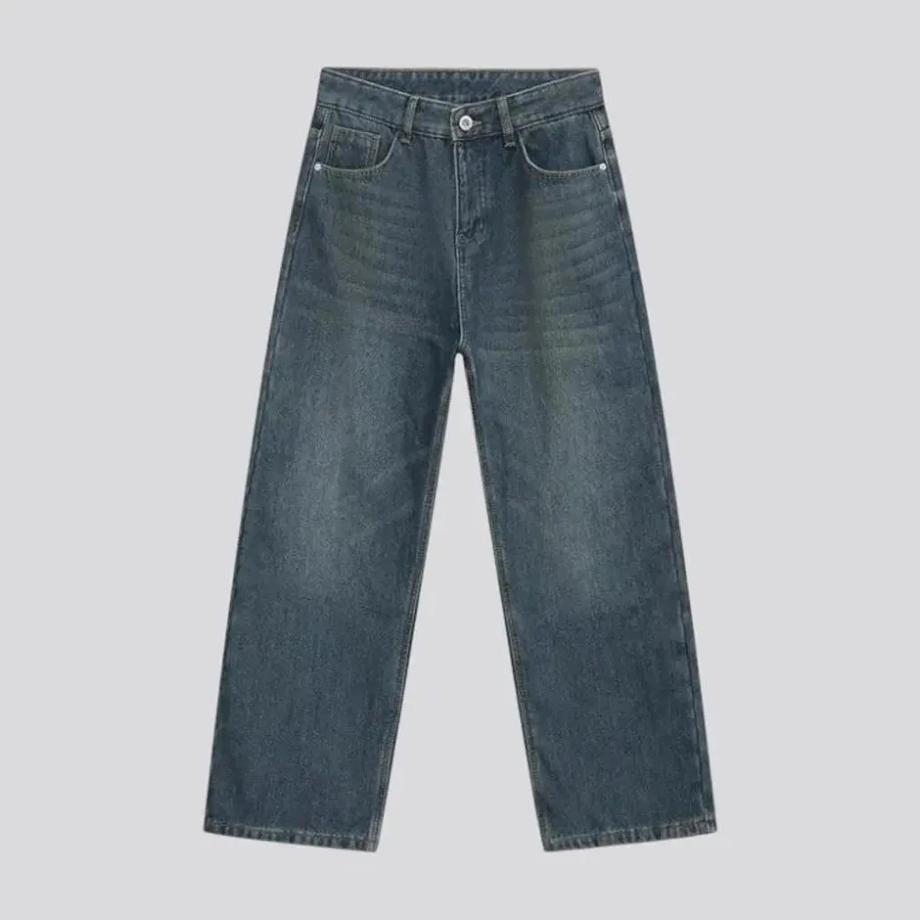 90s vintage style baggy jeans for men