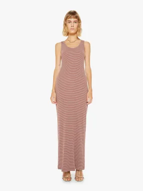 Alix Of Bohemia Mariel Rib Knit Dress - Purple Mulberry