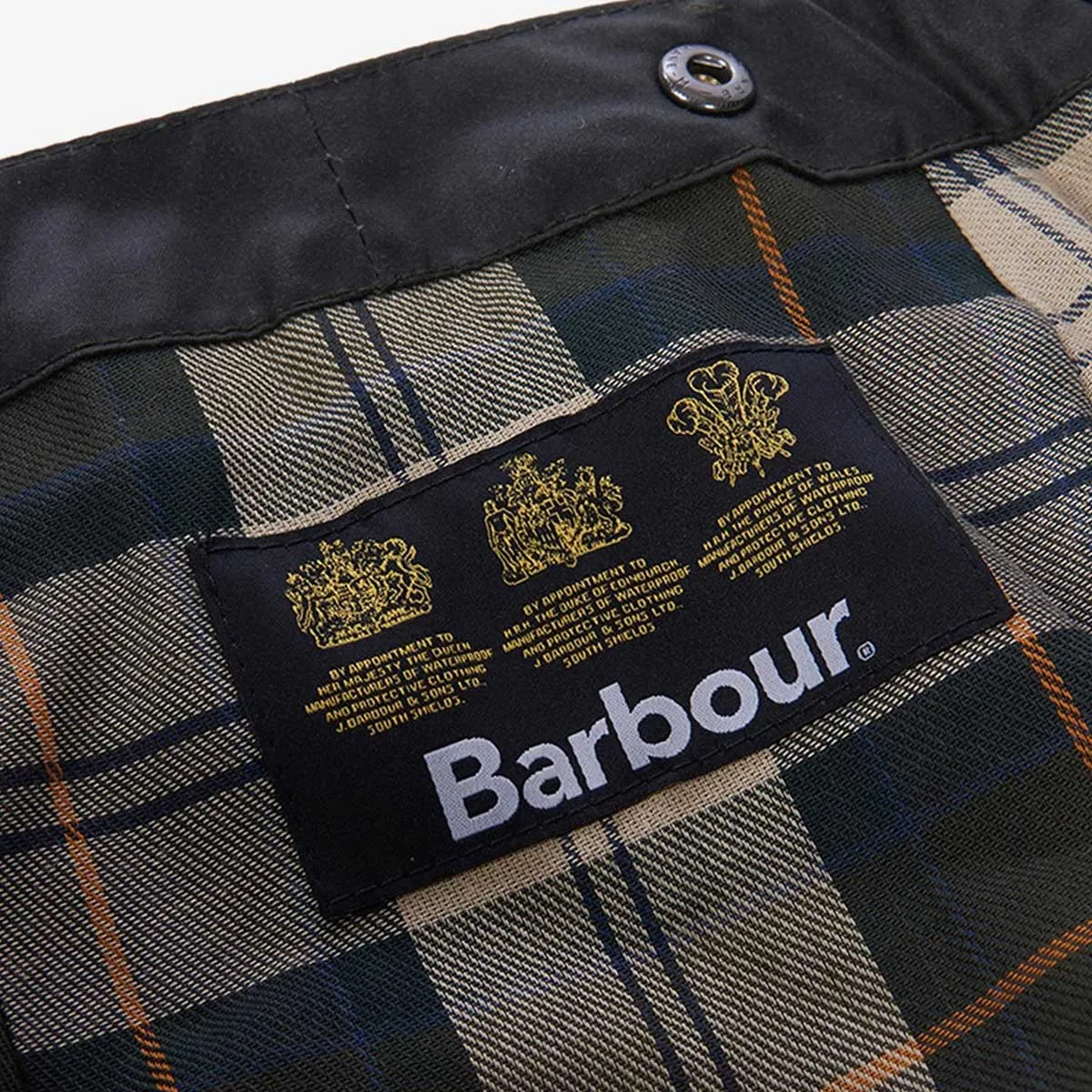 BARBOUR Wax Cotton Hood - Sage