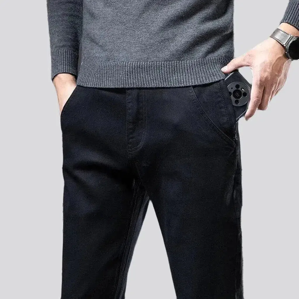 Black jeans
 for men