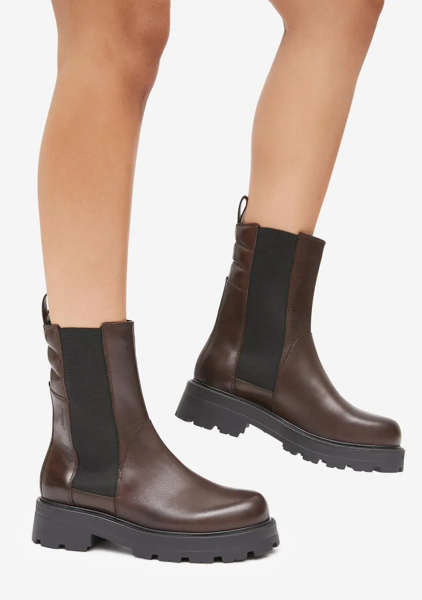 Brown Cosmo 2.0 Combat Boots