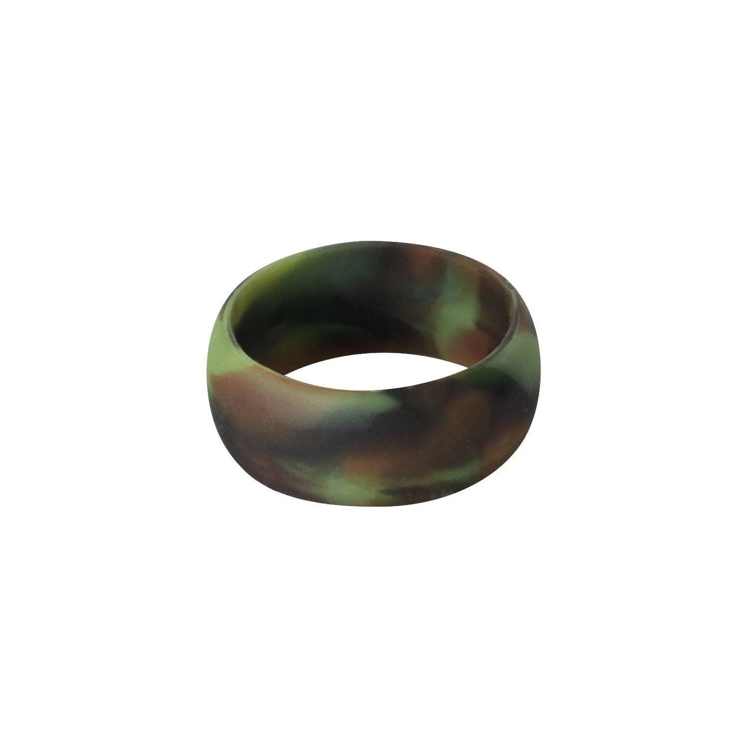 Camo Silicone Band / Rubber Wedding Ring