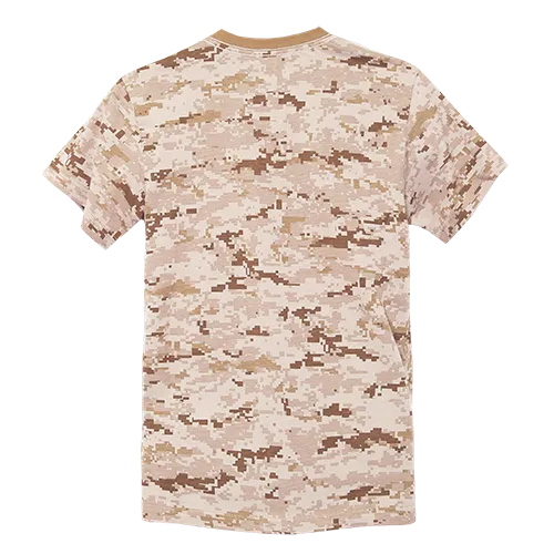 Camo T-Shirt, Camouflage Military Shirt, 100% Cotton - Rapid Dominance R38