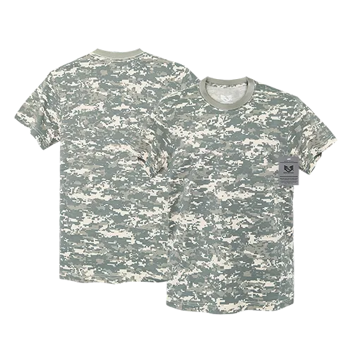 Camo T-Shirt, Camouflage Military Shirt, 100% Cotton - Rapid Dominance R38