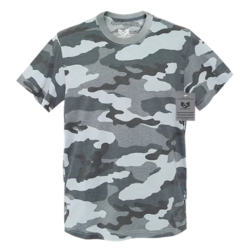 Camo T-Shirt, Camouflage Military Shirt, 100% Cotton - Rapid Dominance R38