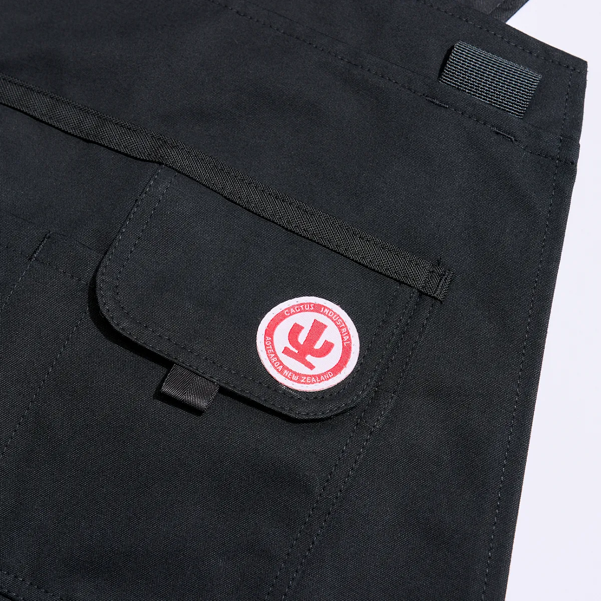 Canvas Overalls Unhemmed