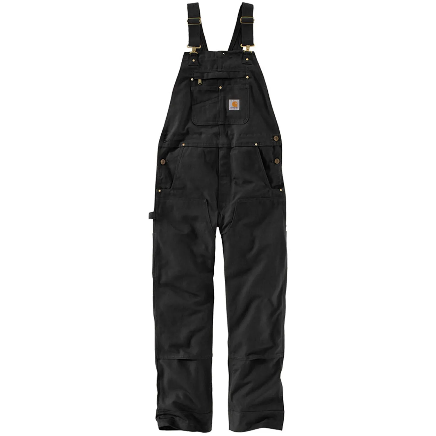 Carhartt Men's Duck Bib Overall_Black