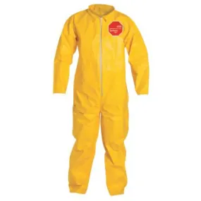 DuPont™ Tychem QC Coveralls, Yellow, 3X-Large, QC120S-3XL