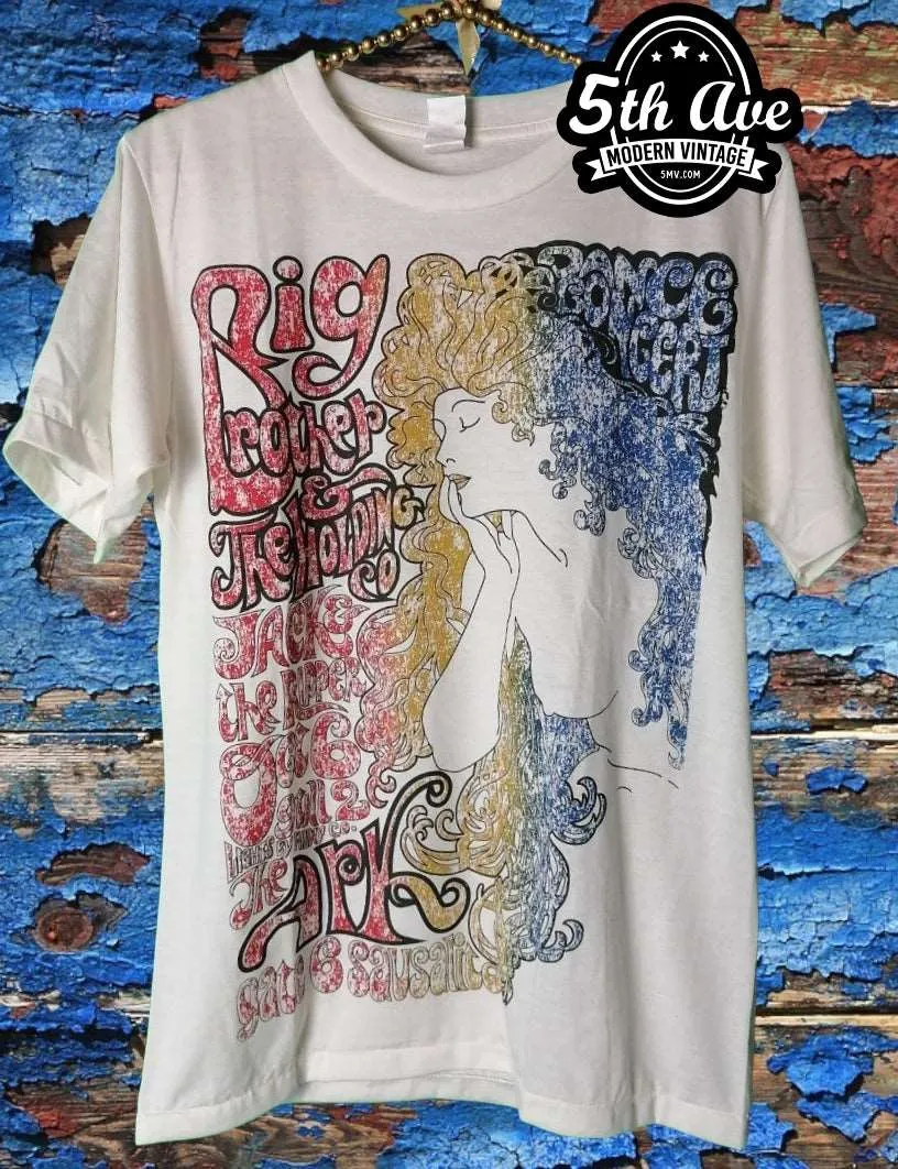 Echoes of Rock: Raw Organic Streetwear - The Big Brother & the Holding Company Tribute Tee