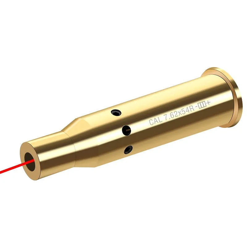 Gold 7.62*54R Red Light Optical Zero Calibrator