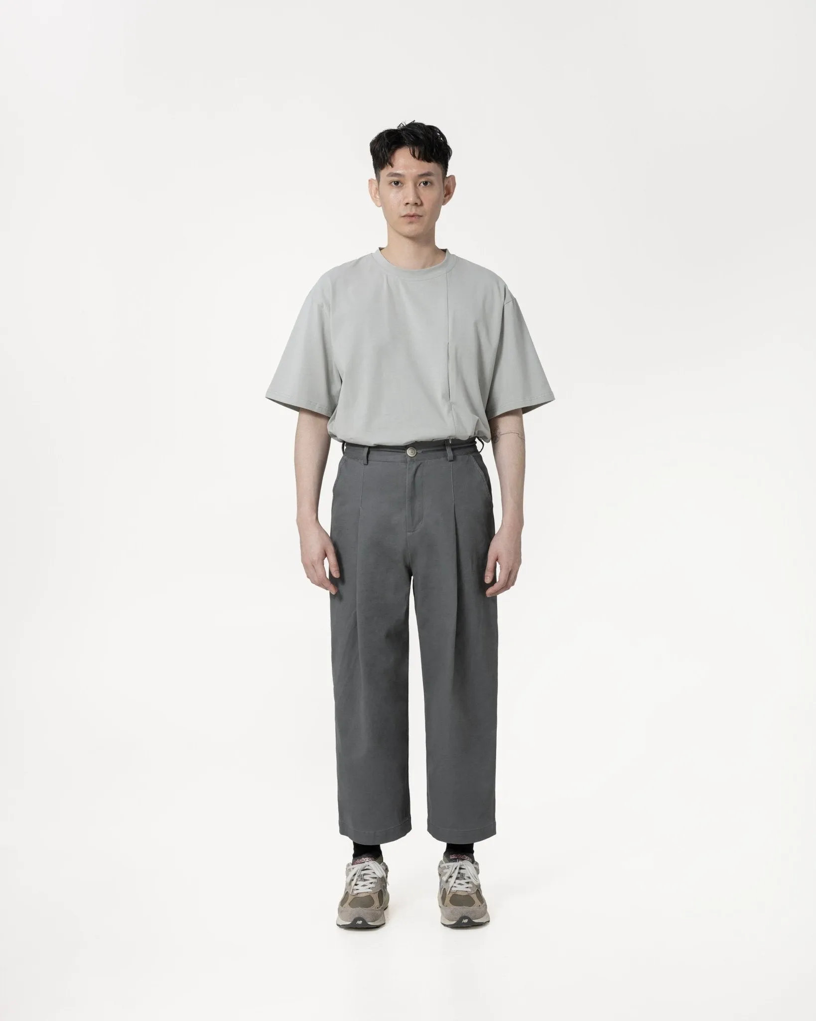 GRAYE Straight Cut Pants - Steel Gray