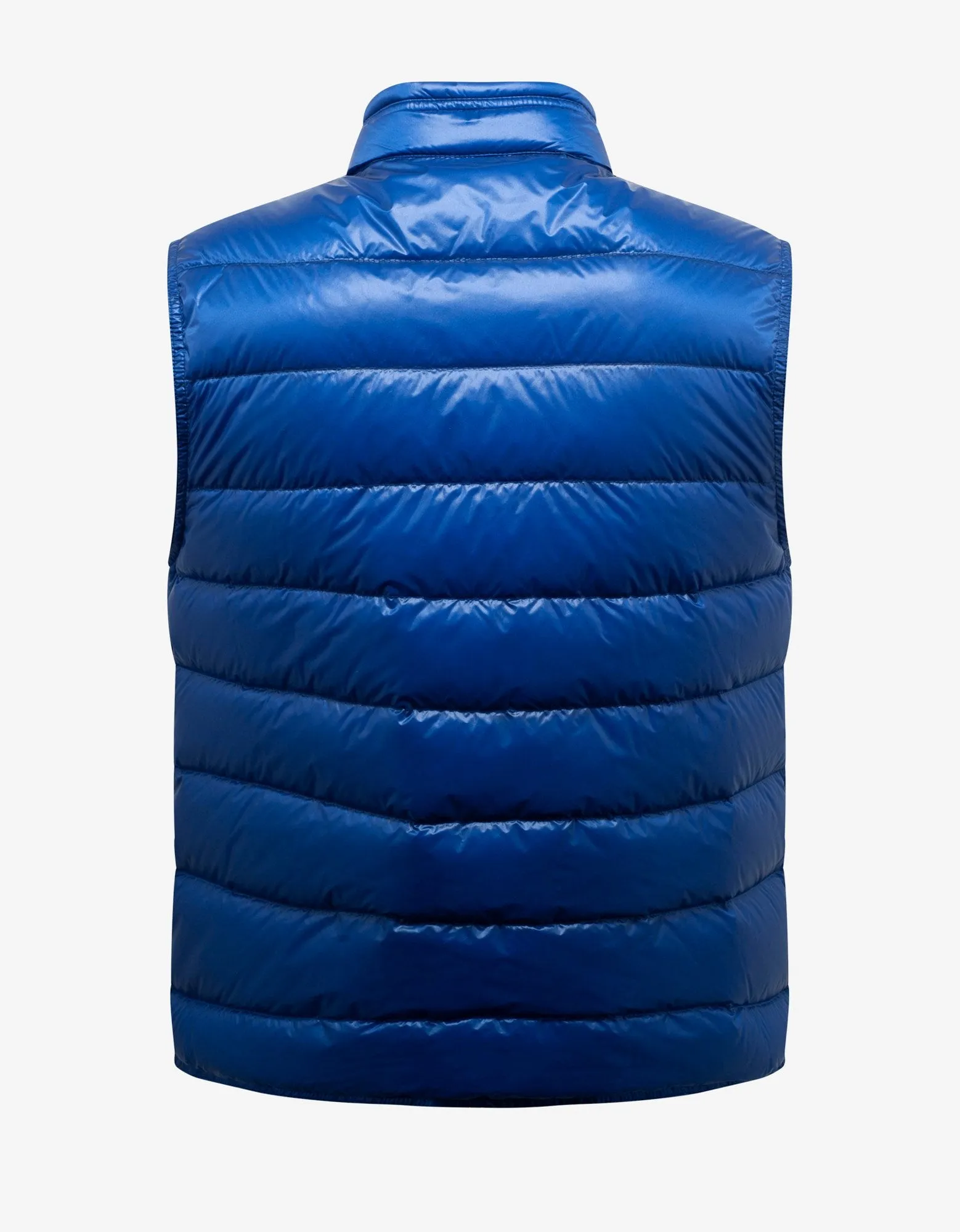 Gui Blue Nylon Down Gilet