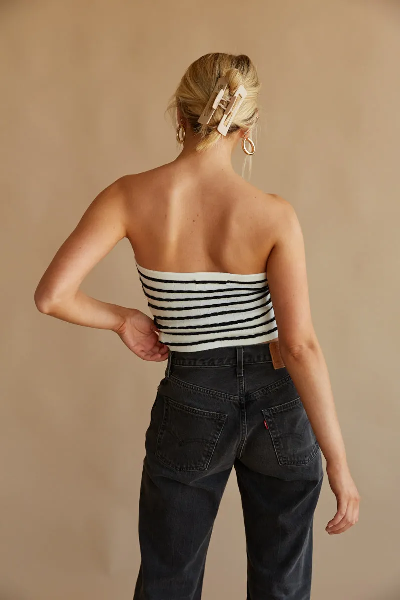 Hazel Twist Front Tube Top