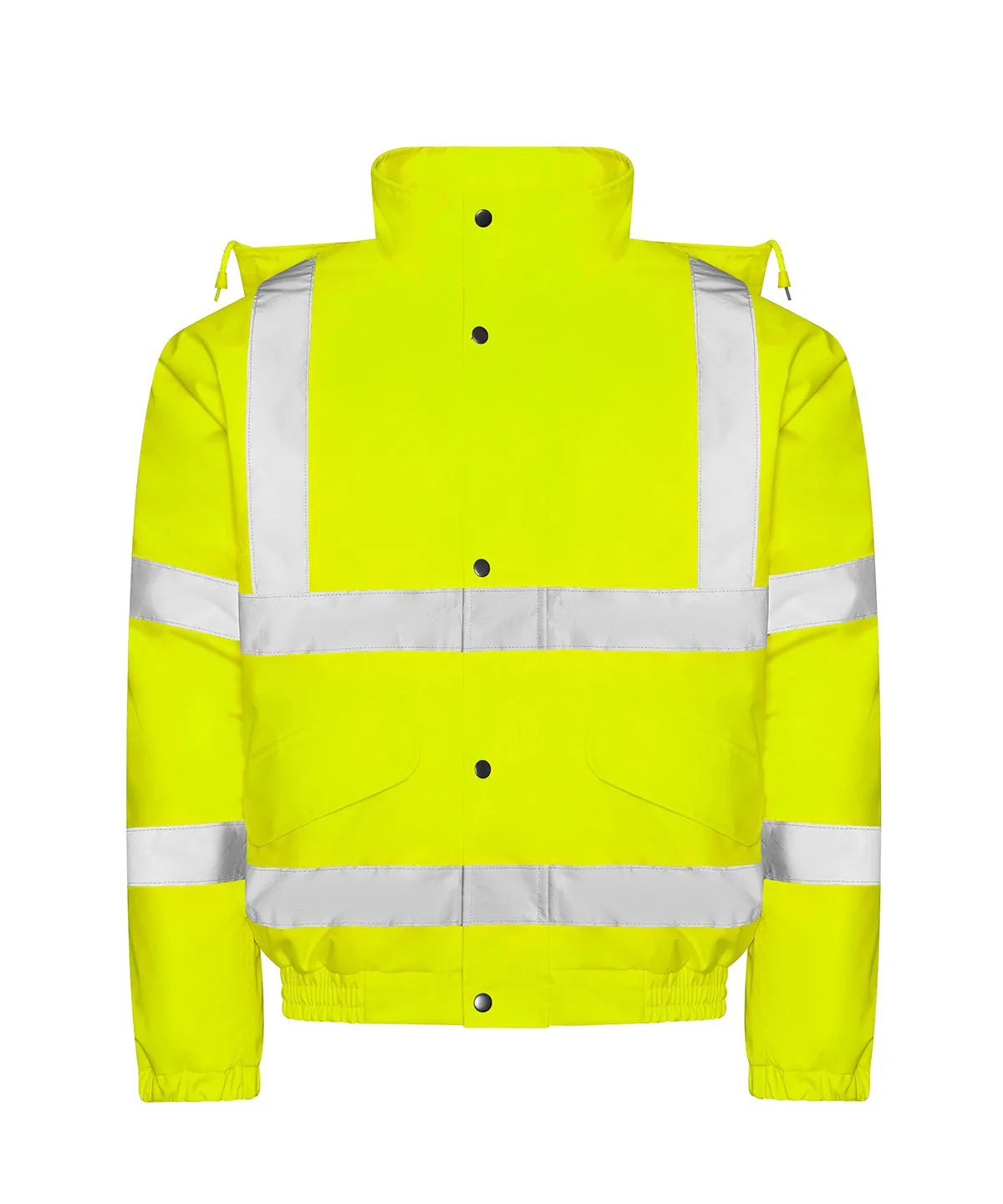 HV Yellow - High visibility bomber jacket