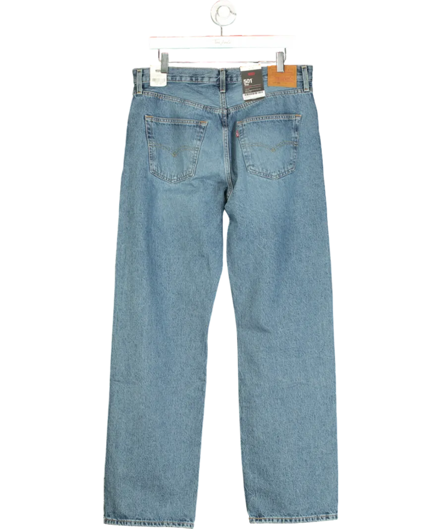 levis Blue 501 90s Mid Rise Jeans W32