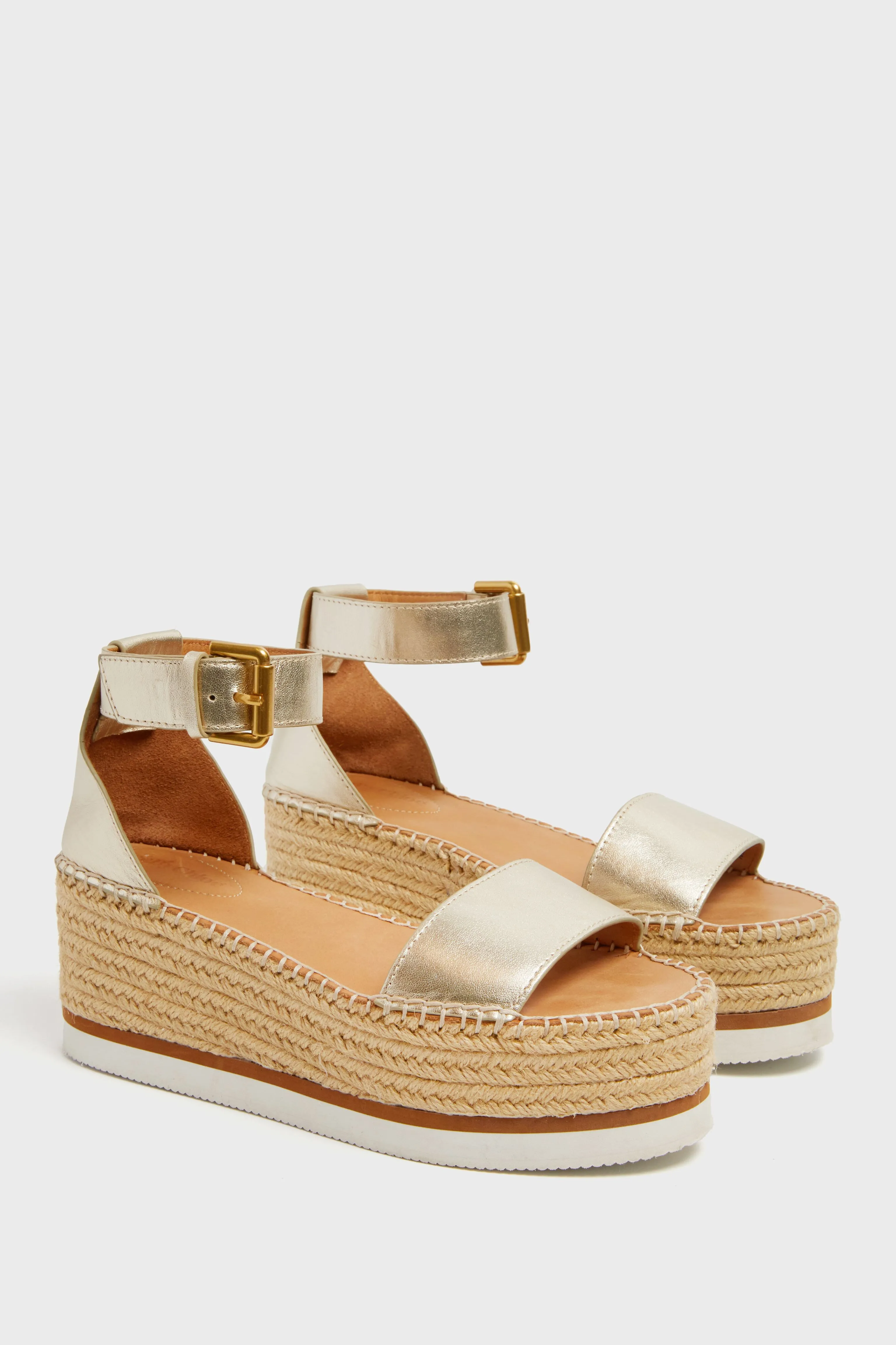 Light Gold Glyn Sandals