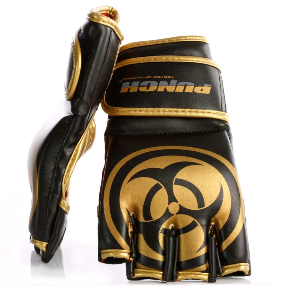 MMA GLOVES - Urban - BLACK/GOLD