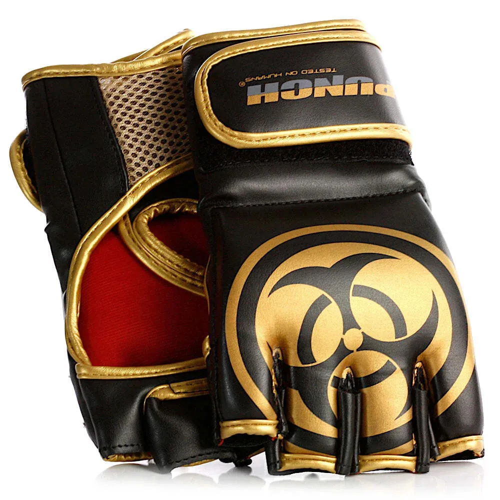 MMA GLOVES - Urban - BLACK/GOLD