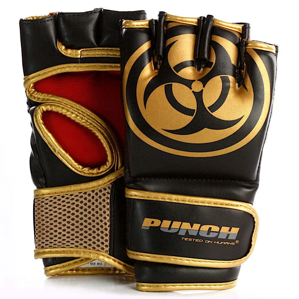 MMA GLOVES - Urban - BLACK/GOLD