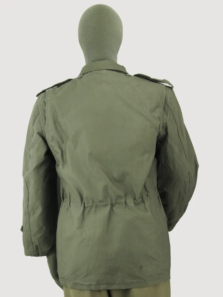 NATO Olive Combat Jacket, similar to WWII GI's jacket – M43 Style - zip front