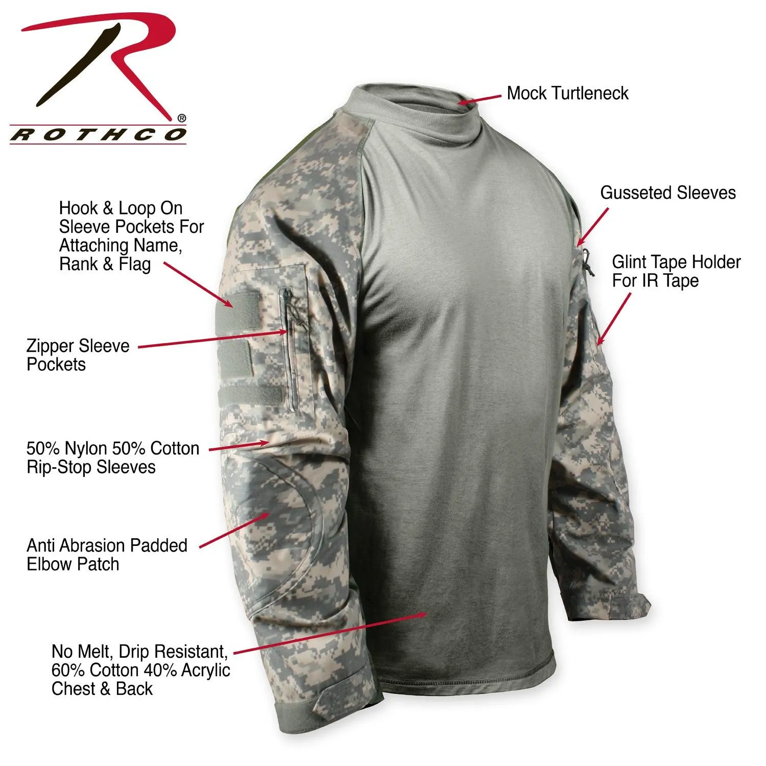 NYCO FR Fire Retardant Combat Shirt