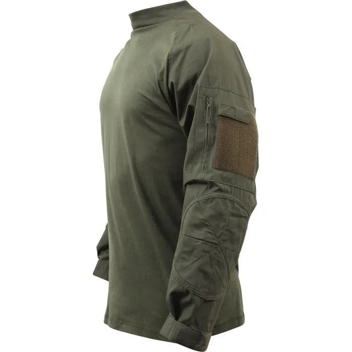 Olive Drab - Military Tactical Lightweight Flame Resistant Combat Shirt