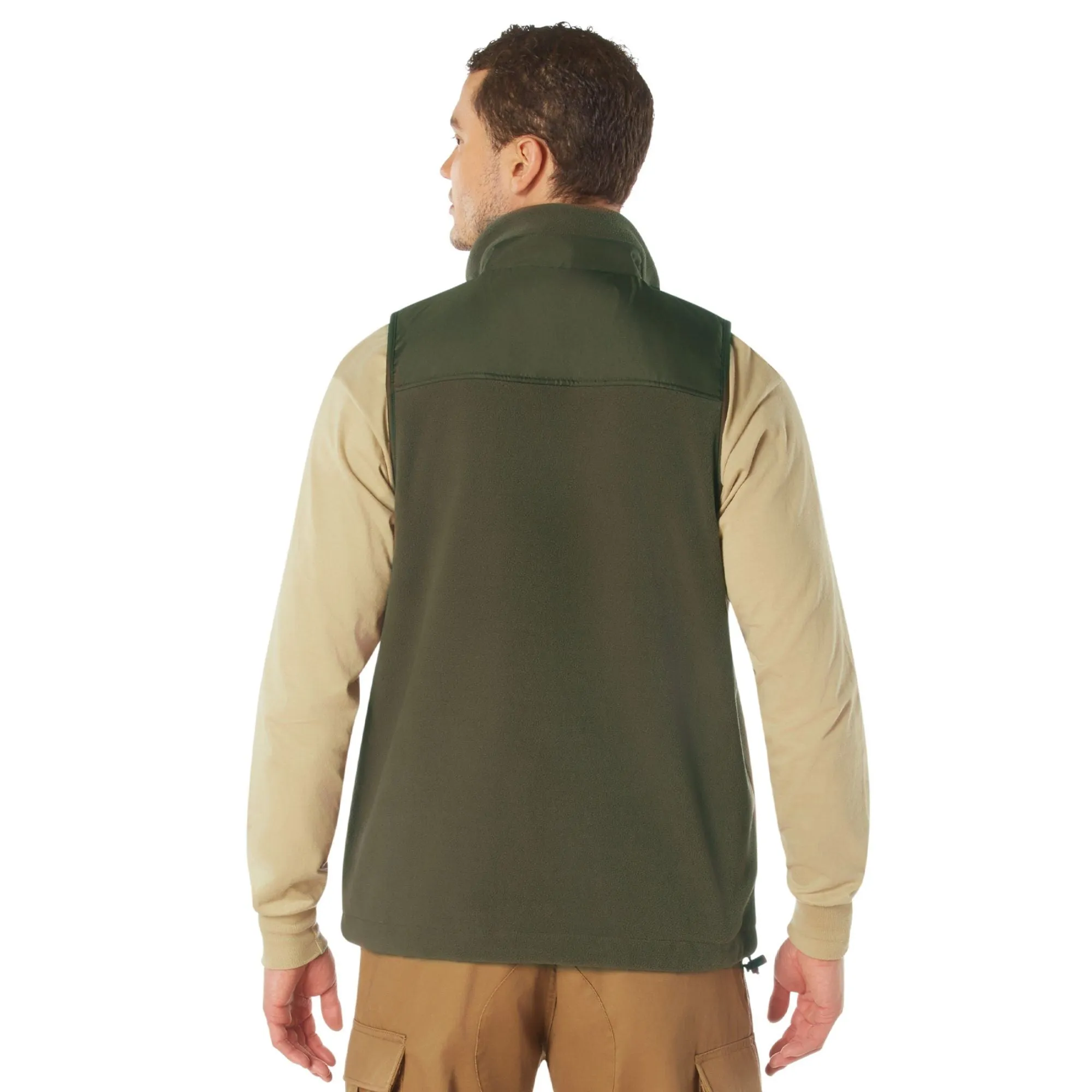 Olive Drab - Spec Ops Tactical Fleece Vest - Military tactical vest