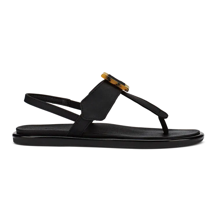 OluKai La'i T-Bar Sandal - Black