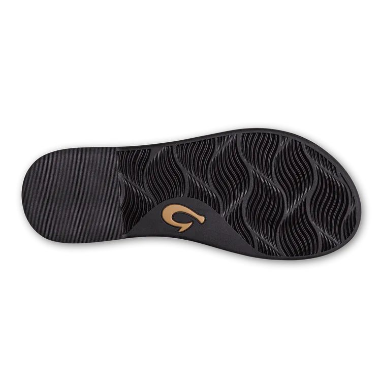 OluKai La'i T-Bar Sandal - Black