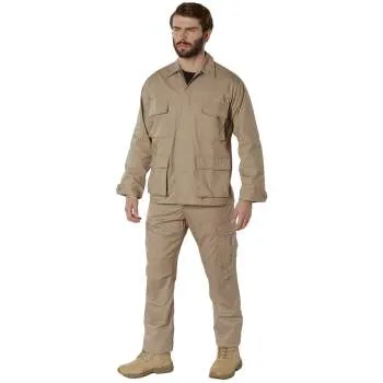 Poly/Cotton Twill Solid BDU Shirts