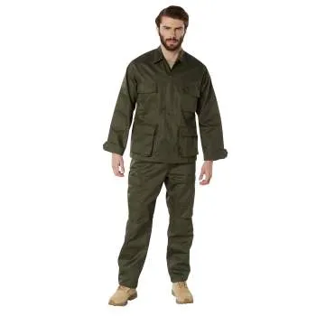 Poly/Cotton Twill Solid BDU Shirts