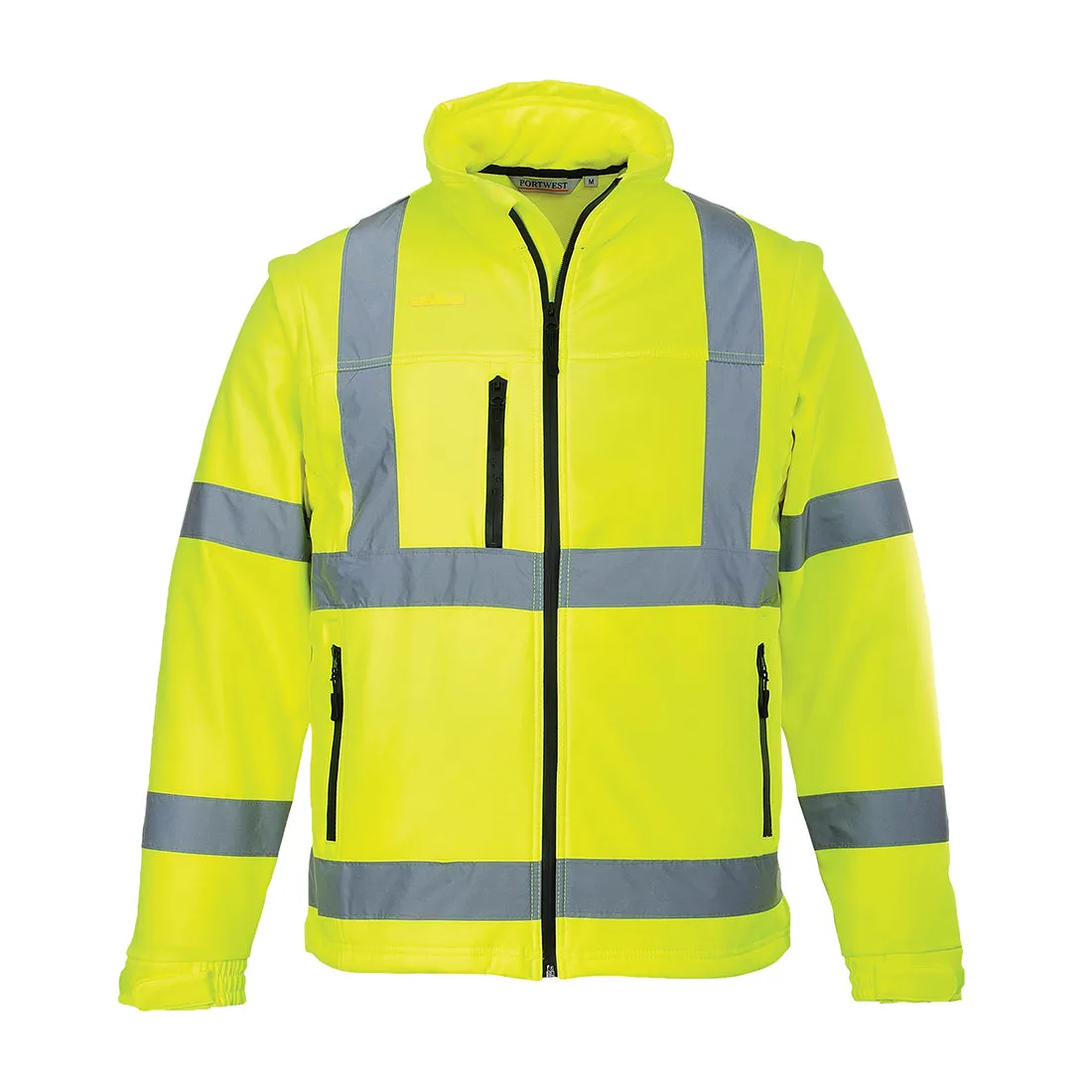 Portwest Hi-Vis Softshell Jacket (3L) (US428YER)