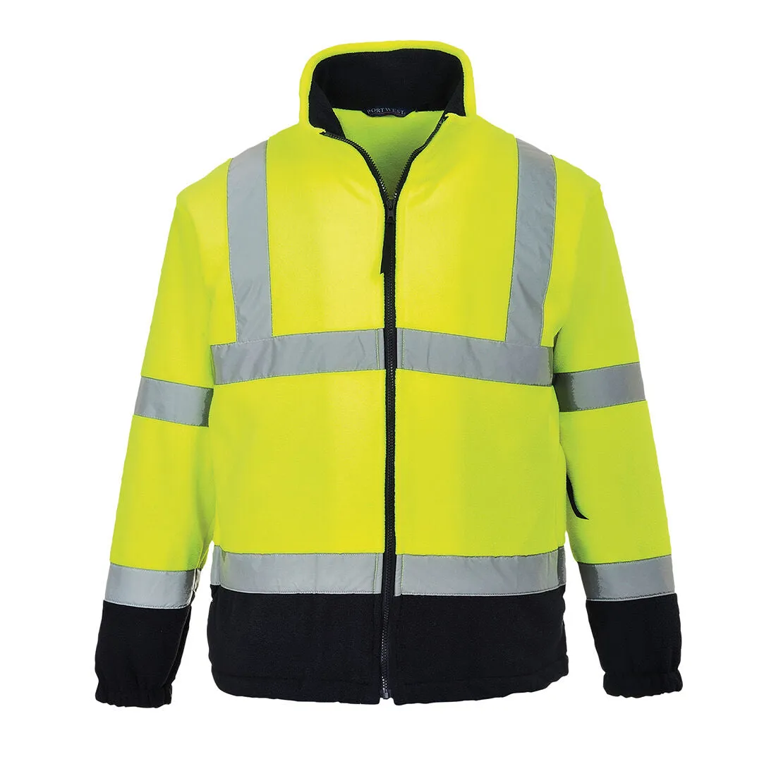 Portwest Men's High Visibility Class 3 Fleece Jacket