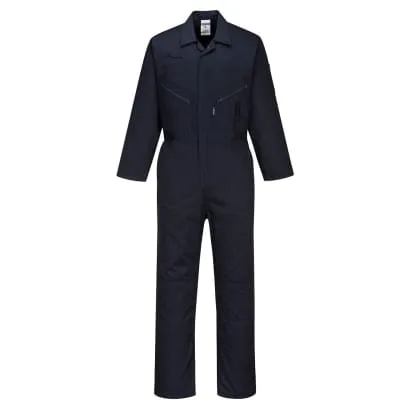 Portwest Zip Front Kneepad Coverall Overall Mechanic Boiler Suit-C815