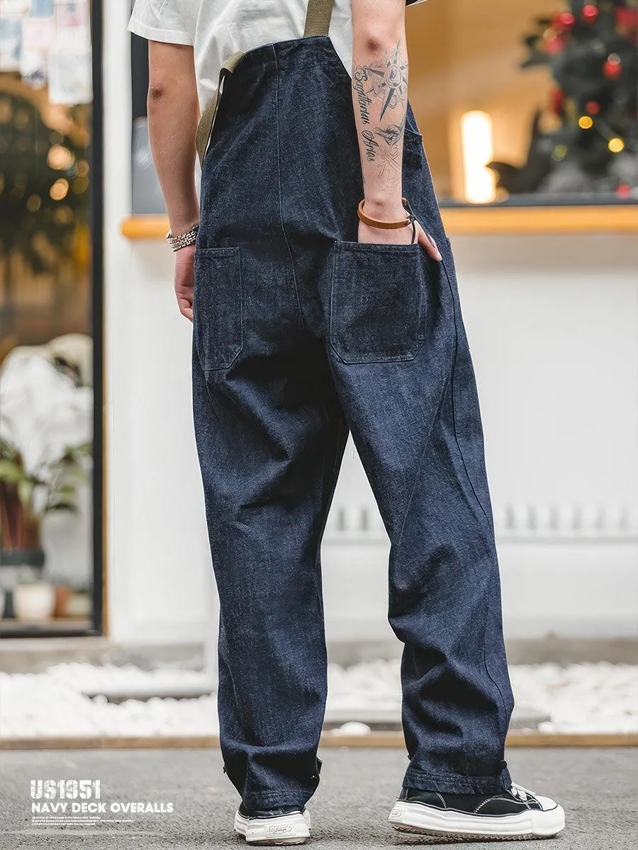 Retro US Navy Deck Overalls