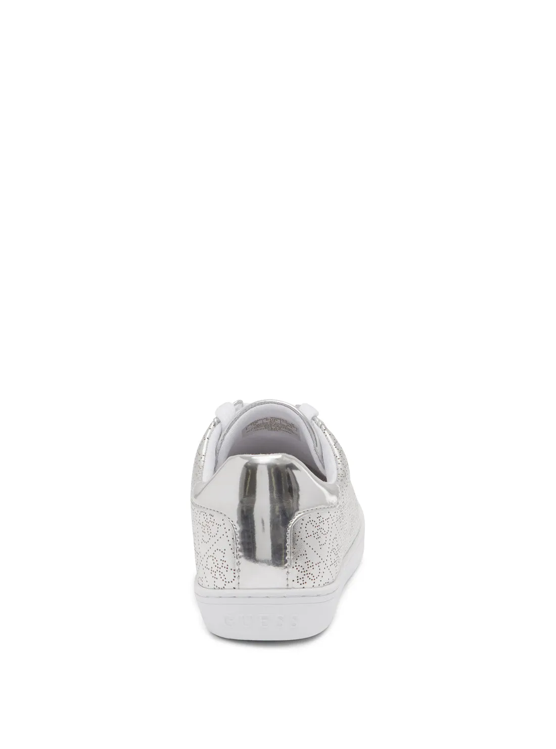 Silver Logo Rosalia Low Top Sneakers