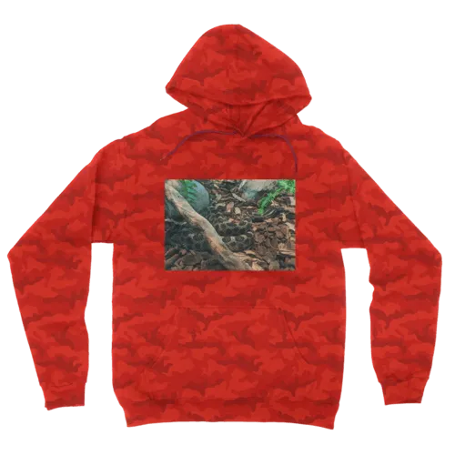 Snake Camouflage Adult Hoodie