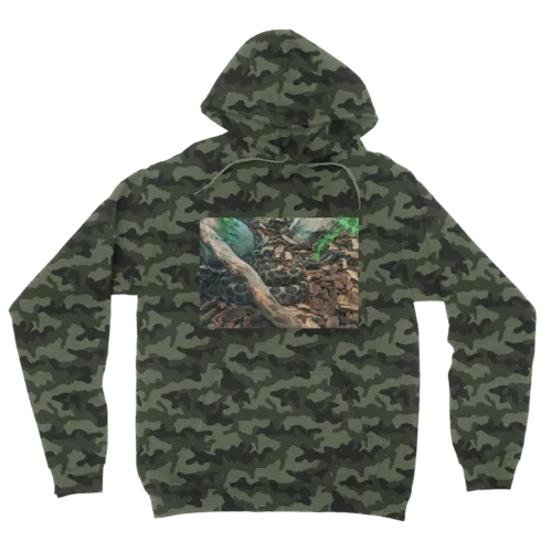 Snake Camouflage Adult Hoodie