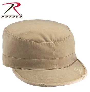 Solid Vintage Style Fatigue Cap