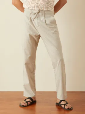 Steel Plain Loose Pants