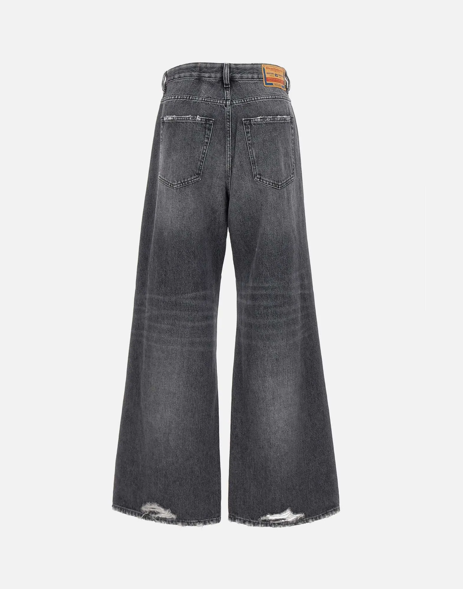 Straight Wide Leg Jeans